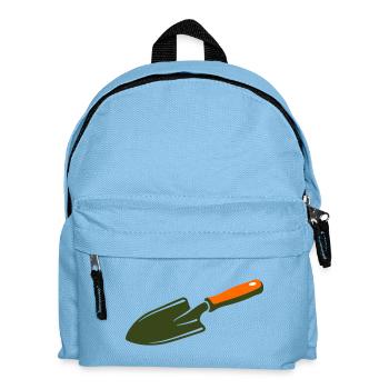 Shovel Trowel Treasure Hunt Garden - Kids' Backpack - light blue - Front