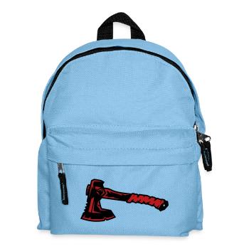 Axe Lumberjack Bushcraft Camping de survie - Sac à dos Enfant - bleu clair - Devant