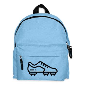 football boots - Kids' Backpack - light blue - Front