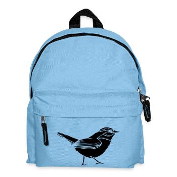 bird - Kids' Backpack - light blue - Front