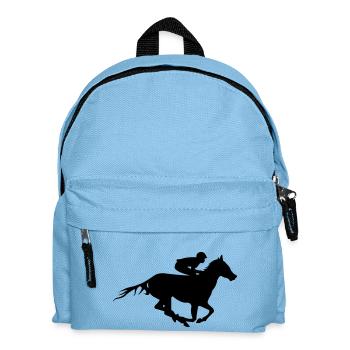 reitsport - Kinder Rucksack - Hellblau - Vorne