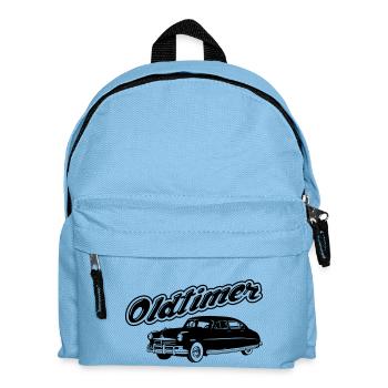 Oldtimer - Kinder Rucksack - Hellblau - Vorne