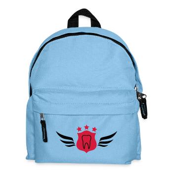Dentist / Zahnarzt / Dentiste - Kinder Rucksack - Hellblau - Vorne