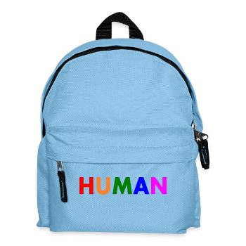 Human - Kids' Backpack - light blue - Front