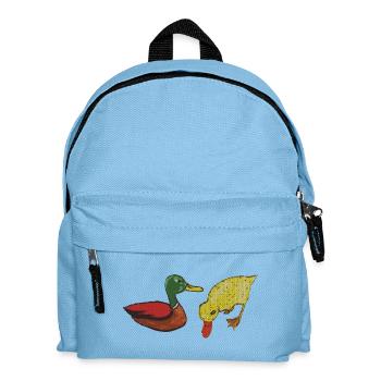 enten freundschaft - Kinder Rucksack - Hellblau - Vorne