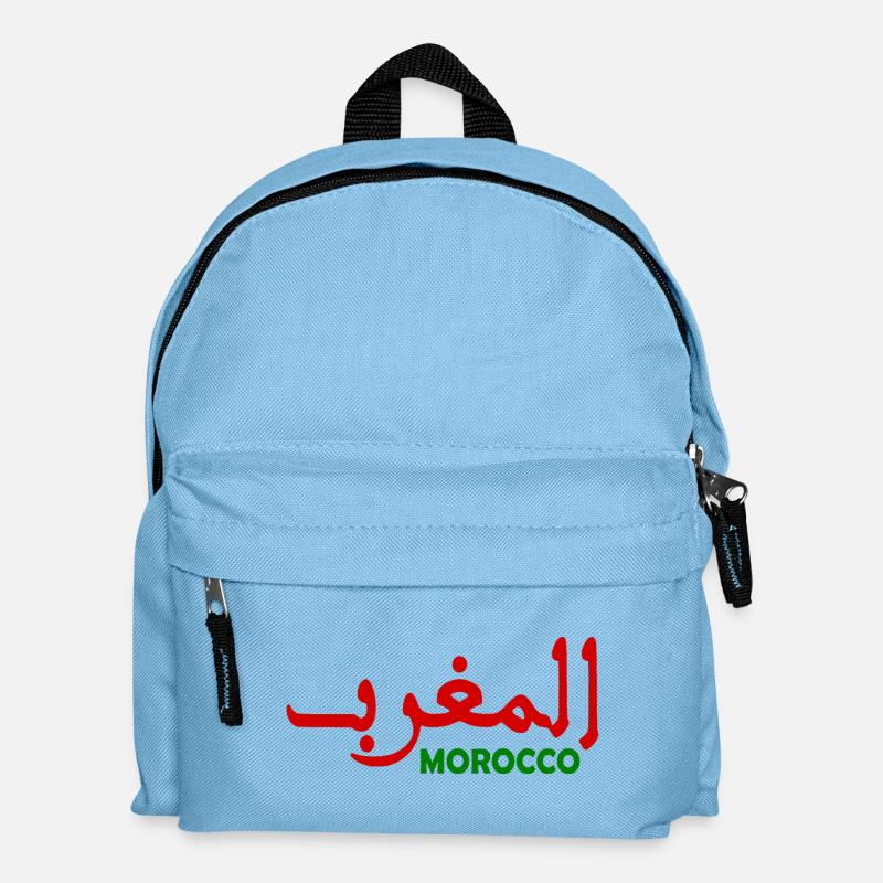 Marokko المغرب - Sac à dos Enfant - bleu clair