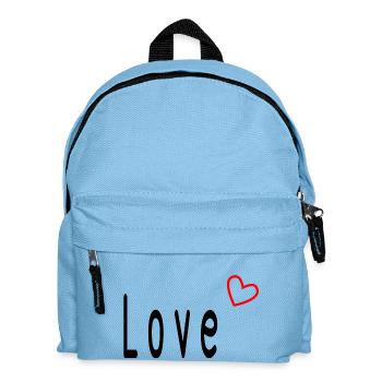 VALENTINSTAG. Junggesellinnenabschied. ICH LIEBE DICH. ICH LIEBE DICH. LIEBE - Kinder Rucksack - Hellblau - Vorne