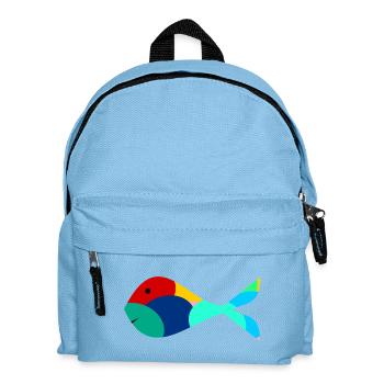 anniversaire. anniversaire décennie. humour. drôle - Sac à dos Enfant - bleu clair - Devant