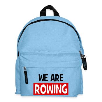we are ROWING - Rowing - Aviron - Kids' Backpack - light blue - Front