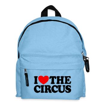 J’adore le cirque - Sac à dos Enfant - bleu clair - Devant