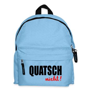 Teacher sayings chatting - Kids' Backpack - light blue - Front