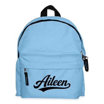 Aileen name first last family - Kids' Backpack - light blue - Front
