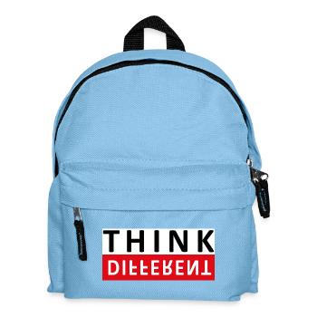 Think Different - Kinder Rucksack - Hellblau - Vorne