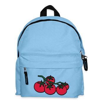 tomaten / tomato - Kinder Rucksack - Hellblau - Vorne