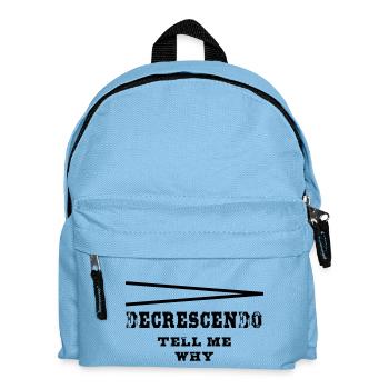 Decrescendo tell my why - Kinder Rucksack - Hellblau - Vorne