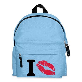 i love - Sac à dos Enfant - bleu clair - Devant