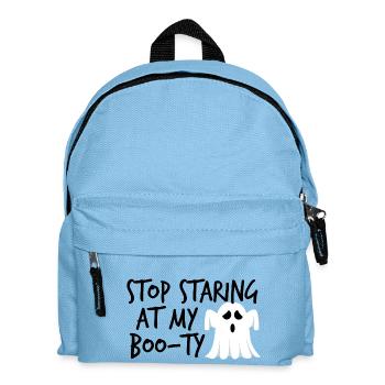 Halloween: Cessez de regarder fixement à My Boo-Ty - Sac à dos Enfant - bleu clair - Devant
