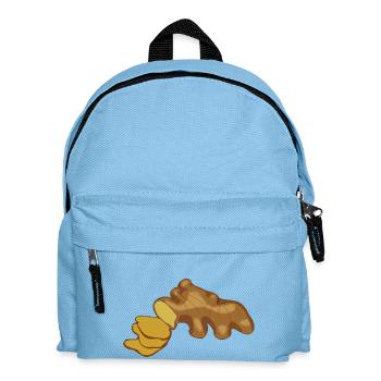 ginger ingwer veggie gemuese vegetable1 - Kinder Rucksack - Hellblau - Vorne