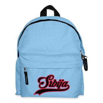 Serbia - Kids' Backpack - light blue - Front