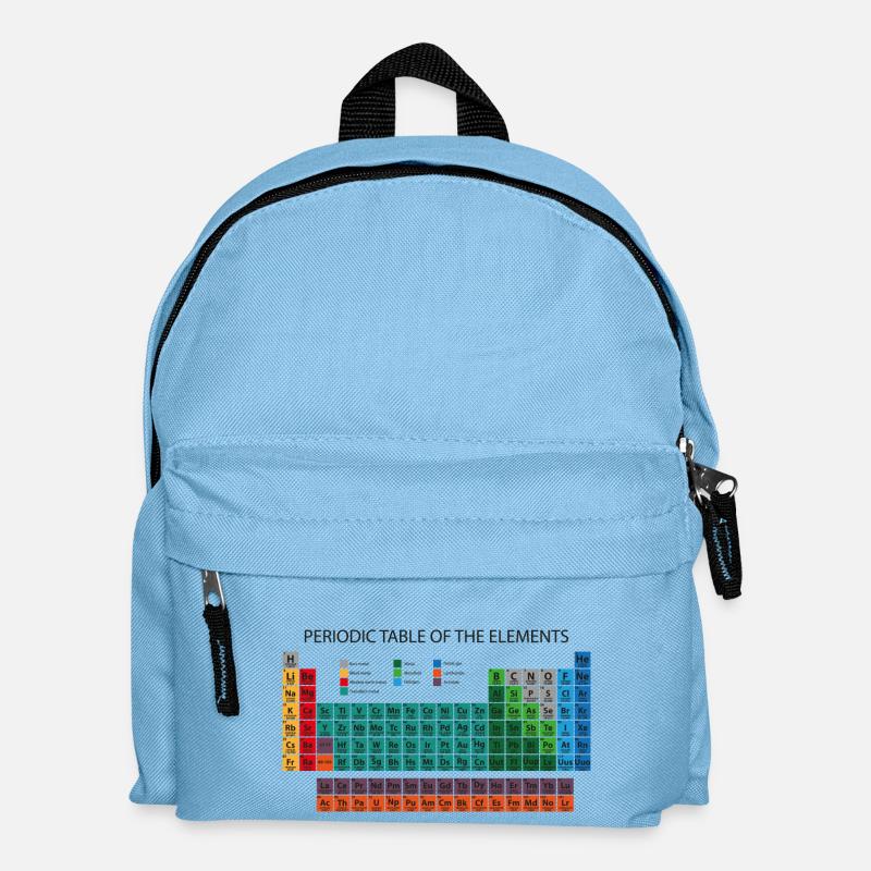 Periodensystem - Kinder Rucksack - Hellblau