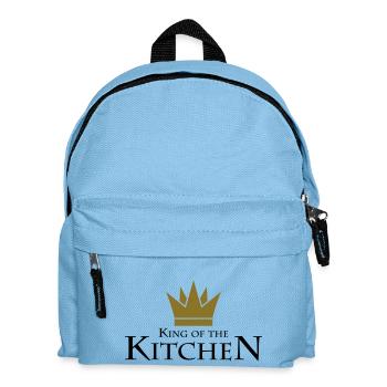 King Of The Kitchen - Kids' Backpack - light blue - Front