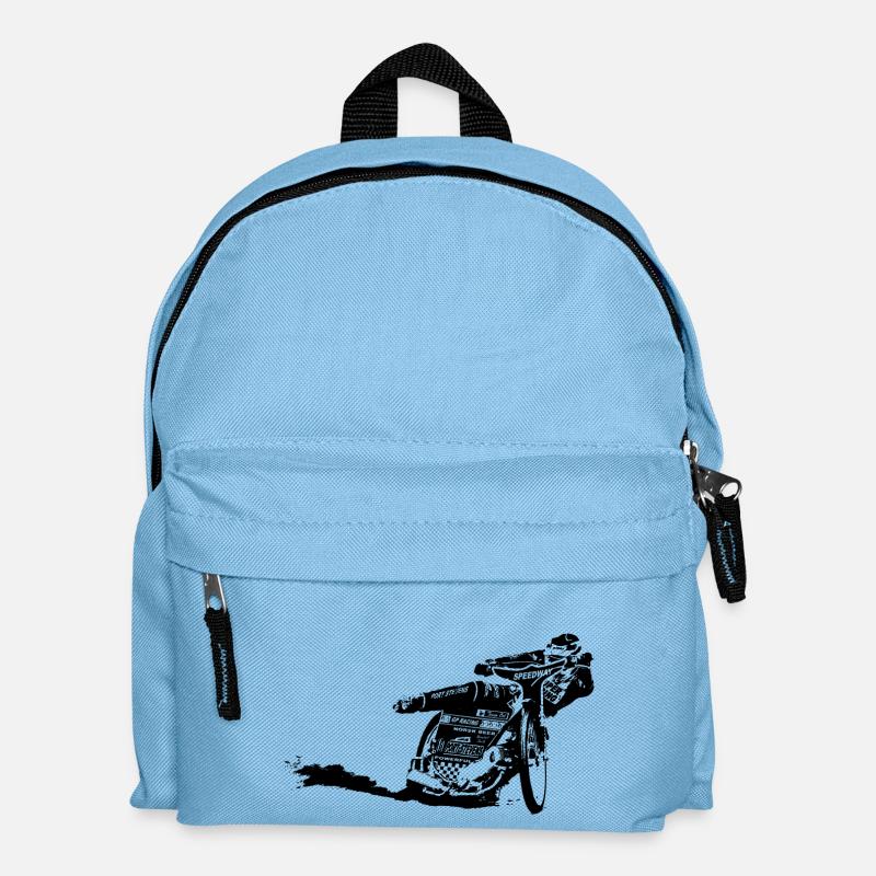 Speedway Driver - Kinder Rucksack - Hellblau
