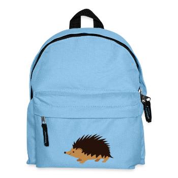 Igel - Kinder Rucksack - Hellblau - Vorne
