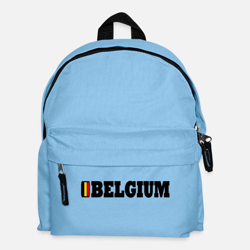 Belgique - Sac à dos Enfant - bleu clair