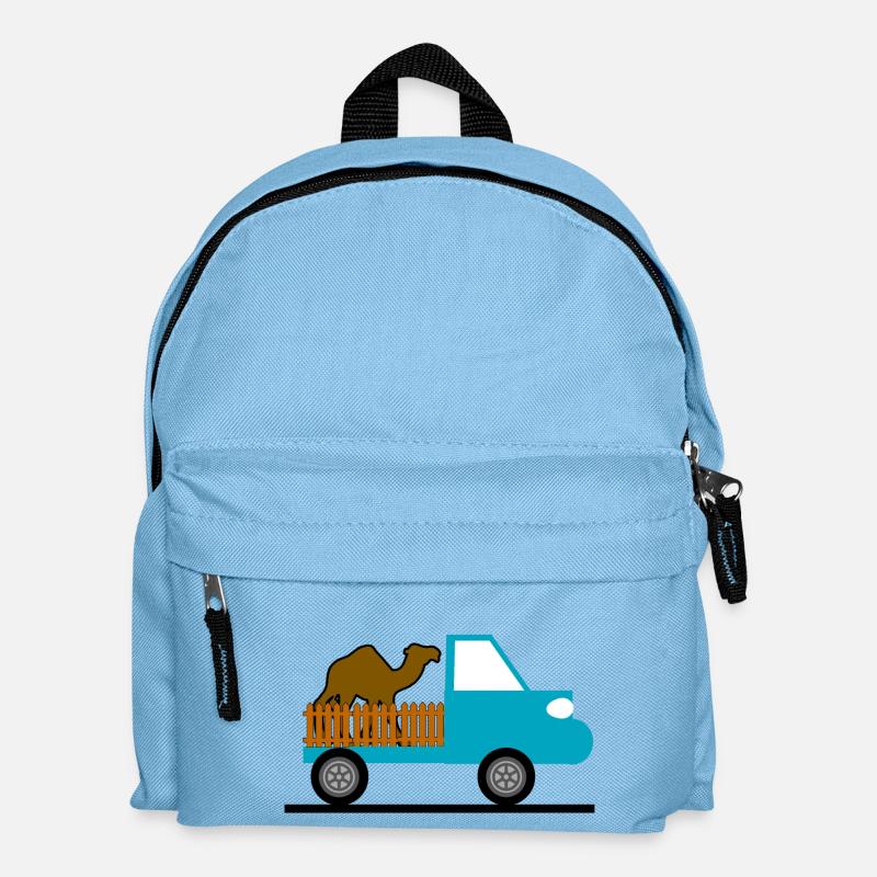 Truck - Kinder Rucksack - Hellblau