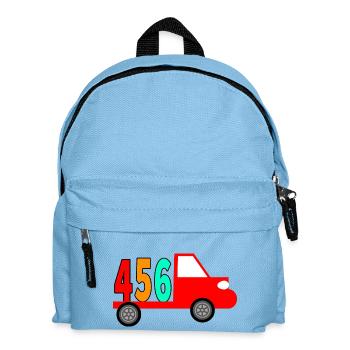 Truck - Kids' Backpack - light blue - Front