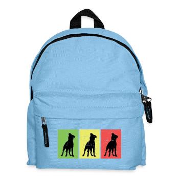 Propriétaire du chien - Sac à dos Enfant - bleu clair - Devant