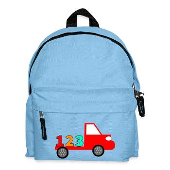 camion - Sac à dos Enfant - bleu clair - Devant