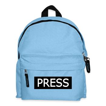 Press - Sac à dos Enfant - bleu clair - Devant