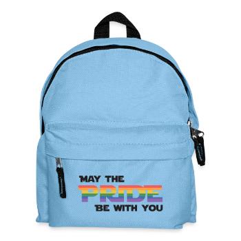 LGBT Pride Month - Möge die Pride mit dir sein - Kinder Rucksack - Hellblau - Vorne