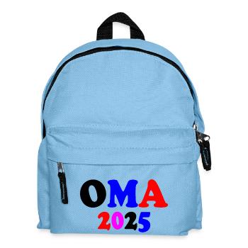 Grandma 2025 - Kids' Backpack - light blue - Front