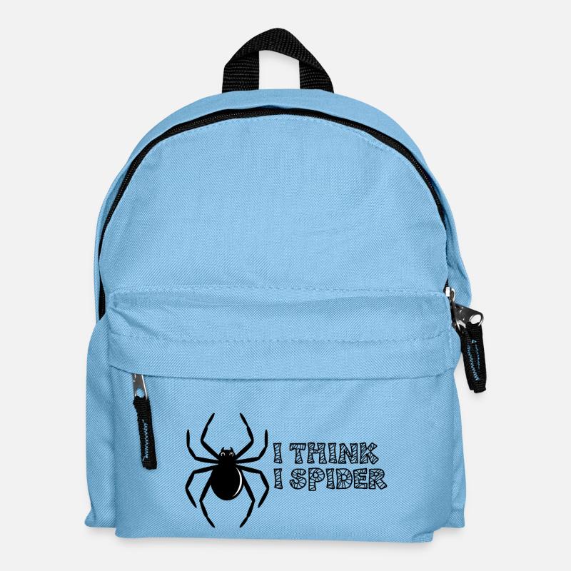 I think I spider - Kinder Rucksack - Hellblau
