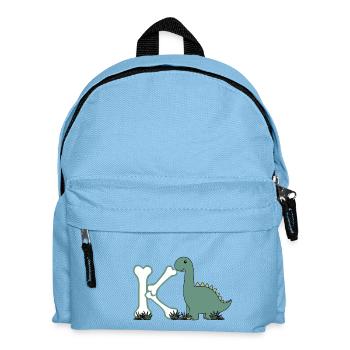 Buchstabe K - Kinder Rucksack - Hellblau - Vorne