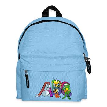 Buzz, croak and beep - Kids' Backpack - light blue - Front