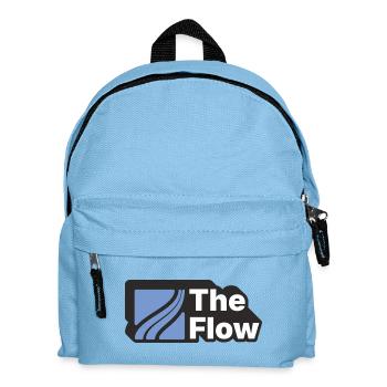 The Flow Pattern Design - Kids' Backpack - light blue - Front