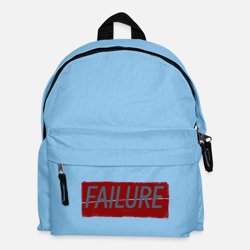 Versagen - Kinder Rucksack - Hellblau
