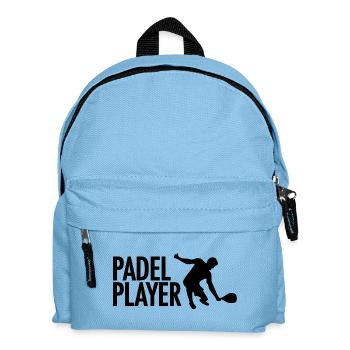 Padel Tennis Player Sport - Kids' Backpack - light blue - Front