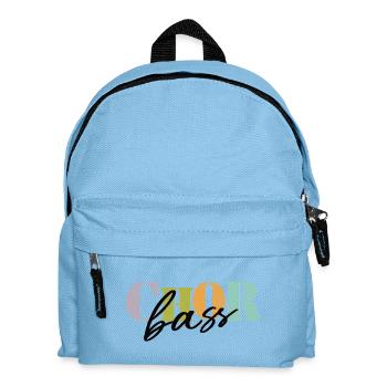 Choir Bass - Kids' Backpack - light blue - Front