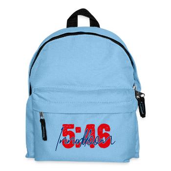 5:46 - Innerbloom Minimal Typography Desig - Kids' Backpack - light blue - Front