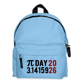 Pi Day 2026 avec le jeu des chiffres | Numéro de district 3.1415 - Sac à dos Enfant - bleu clair - Devant
