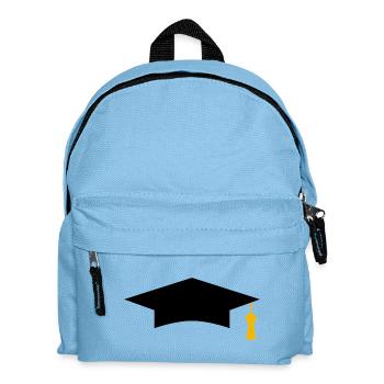 Casquette de remise des diplômes - Sac à dos Enfant - bleu clair - Devant