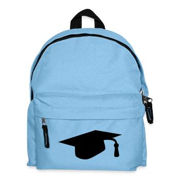 Casquette de remise des diplômes - Sac à dos Enfant - bleu clair - Devant