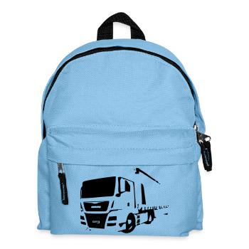 Truck2 - Kinder Rucksack - Hellblau - Vorne