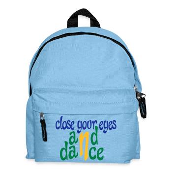 Cadeaux drôles pour danseurs - Sac à dos Enfant - bleu clair - Devant