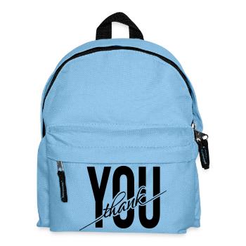 Merci Merci Merci cadeau - Sac à dos Enfant - bleu clair - Devant