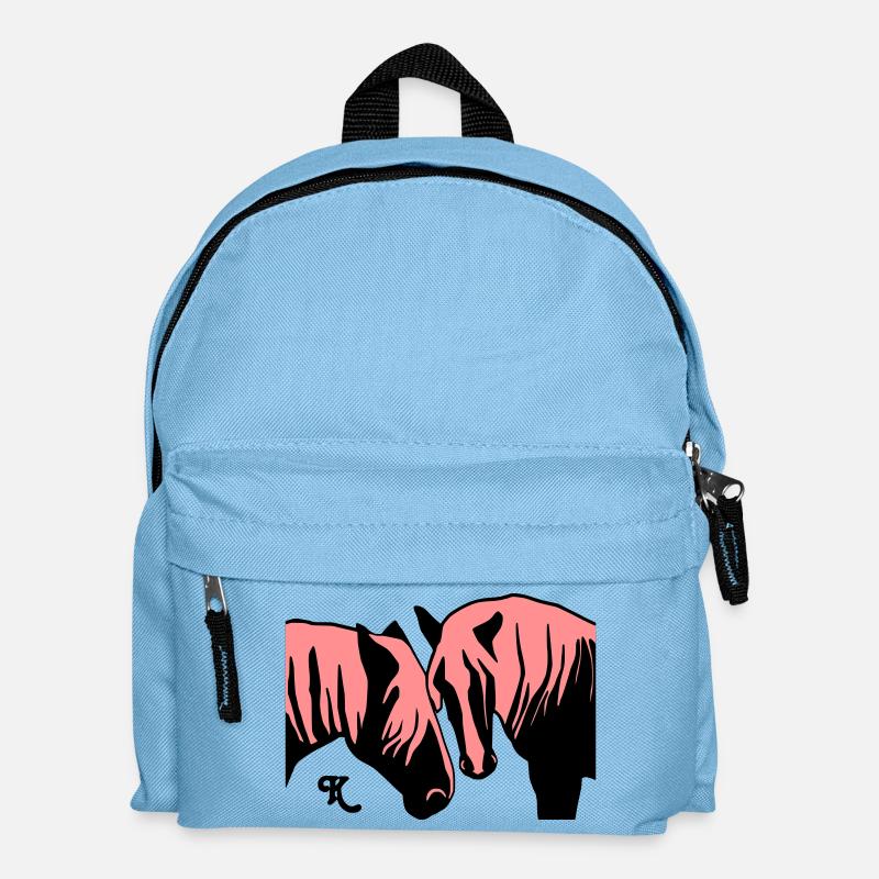 schwarzwald_maedels_grau - Kinder Rucksack - Hellblau